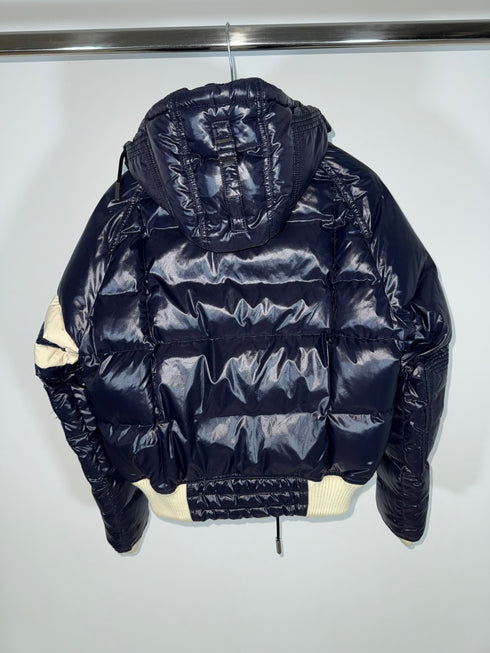 Moncler Leon Jacket Size 3 Navy Blue
